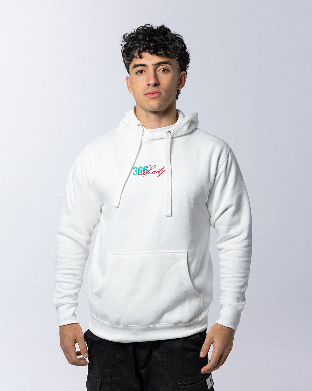 HOODIE 366SOCIETY BLANCO.